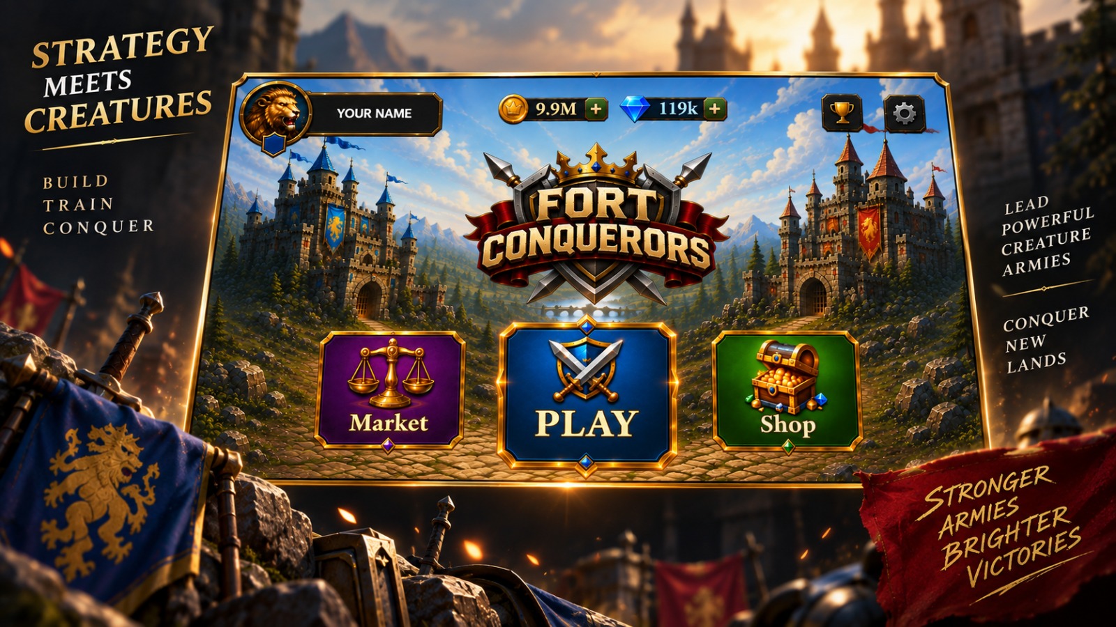 Fort Conquerors screenshot 1